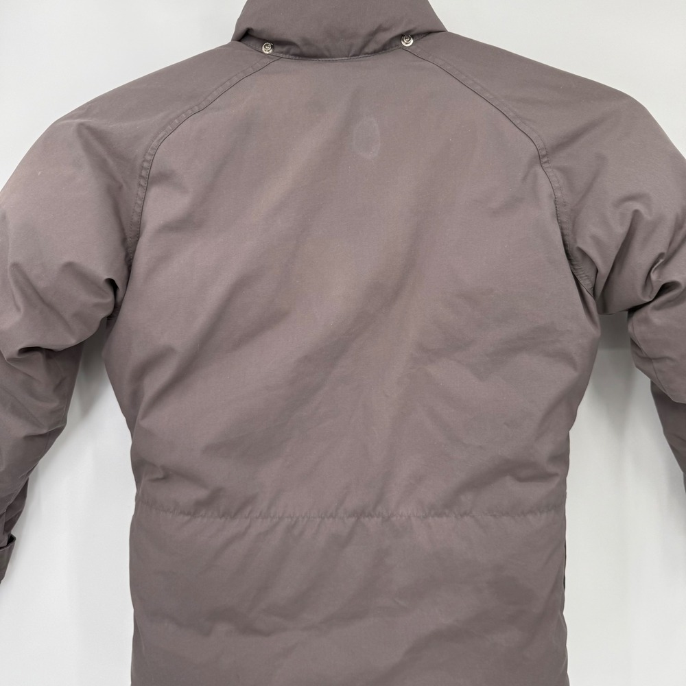 The North Face Puffer Jacket Mens S Brown Vintage No Hood Goose Down USA Made - Picture 11 of 16